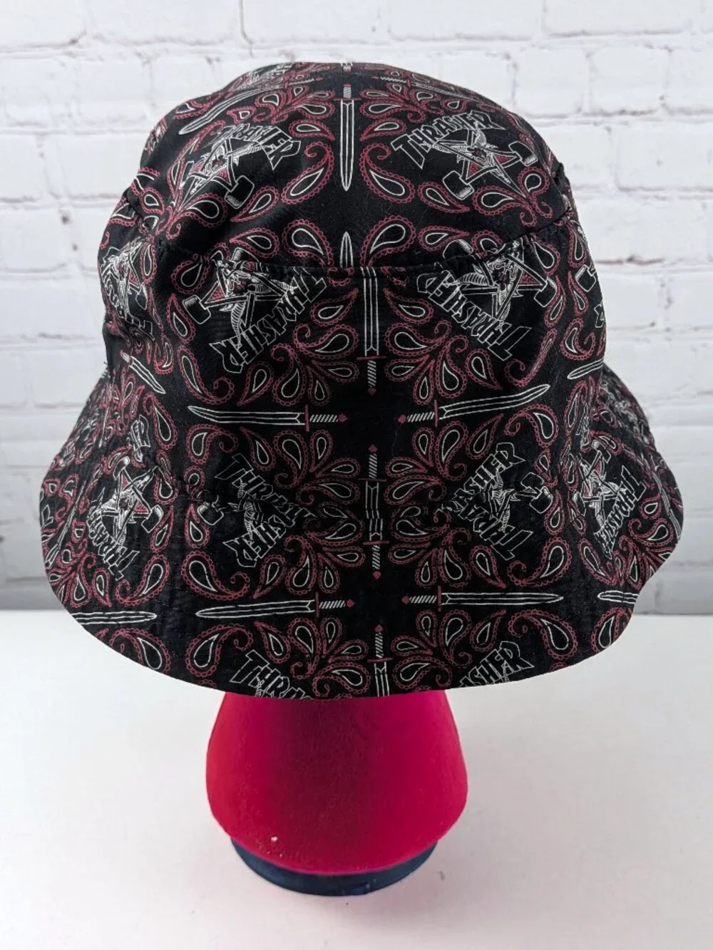 NEW Thrasher Magazine Bandana Bucket Hat